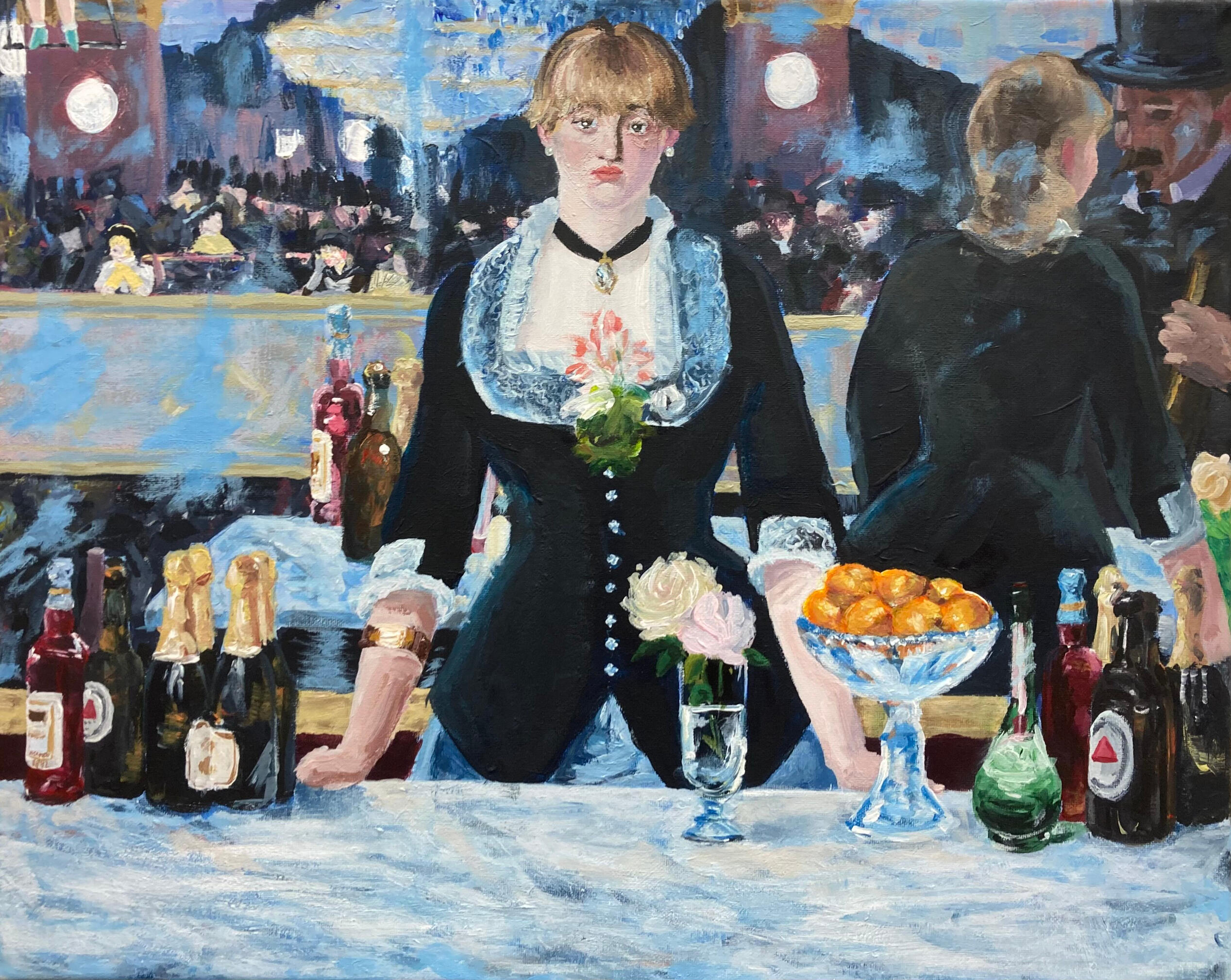 Master's Study: A Bar at the Folies-Bergère by Édouard Manet